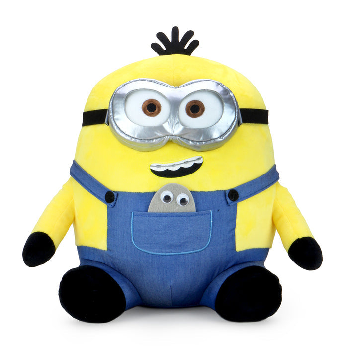 Minions The Rise of Gru Otto HugMe Shake plush toy, soft and cuddly character from the Minions movie series.