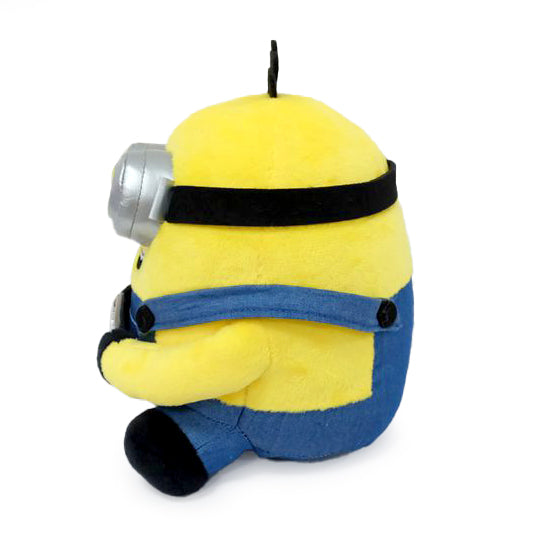 Minions The Rise of Gru Otto Smitten Phunny Plush toy showing soft, cuddly Minions character from the animated movie.