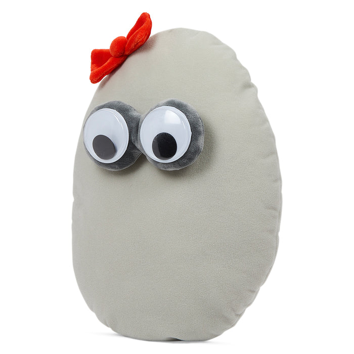 Interactive Minions plush toy from the Rise of Gru series, 16-inch customizable plush pet rock with soft fabric and detailed features.