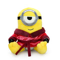 Minions: The Rise of Gru Red Robe Stuart Phunny plush toy, soft and cuddly character from the Minions animated film series.