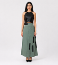 Modern Contrast Two-Piece Set - Urban