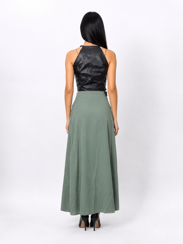 Modern Contrast Two-Piece Set - Urban