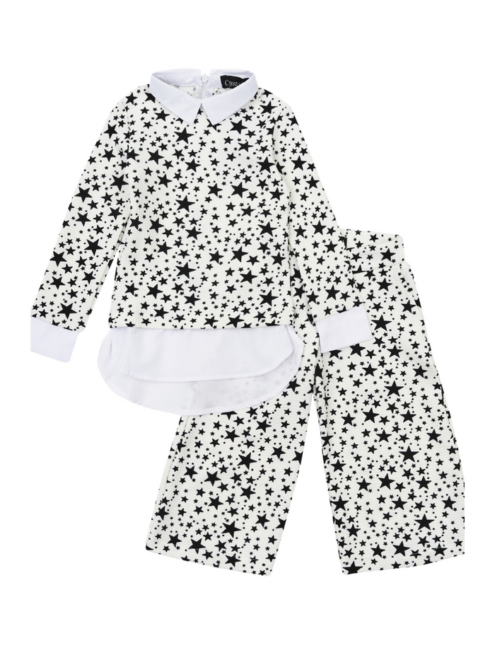 Mommy & Me Stellar Star Dressy Pant Set by Kids Couture Mia Belle Girls