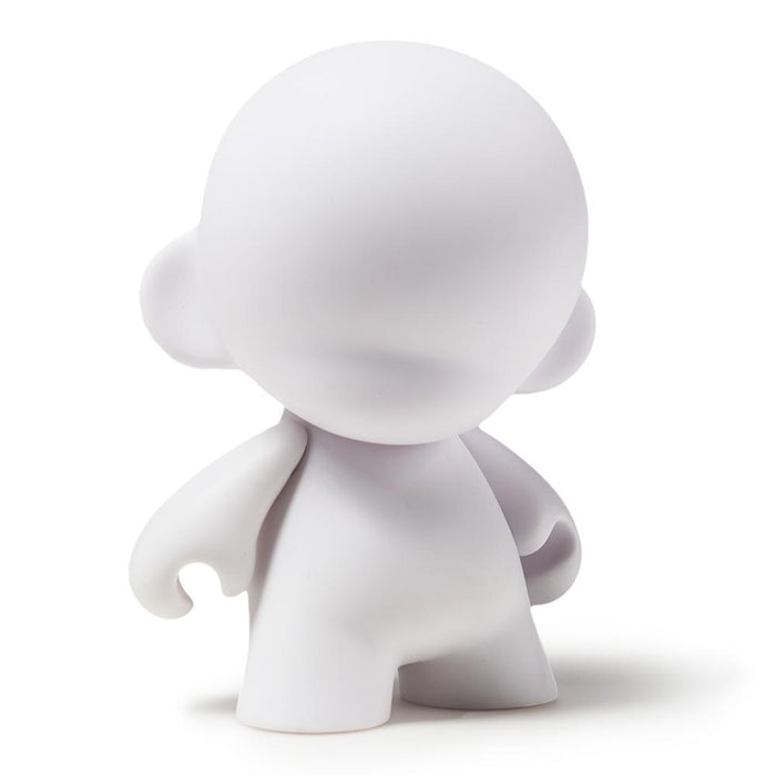 Kidrobot MUNNYWORLD 4-inch blank art toy figure, vinyl art figure for customization and display.