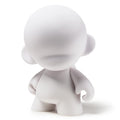 7-inch Kidrobot MUNNYWORLD blank art figure, vinyl toy with a customizable blank design for creative art projects.
