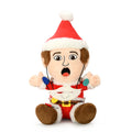 National Lampoon's Christmas Vacation Clark Griswald 8-inch Phunny plush toy, soft and detailed, featuring Clark's iconic holiday outfit.