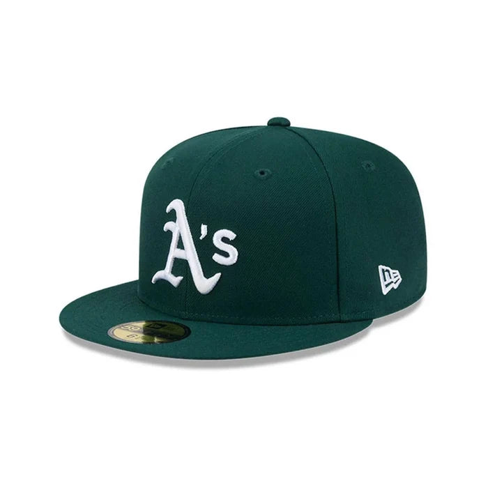 New Era Athletics MLB Hidden Hit Dark Green 59FIFTY Fitted Cap