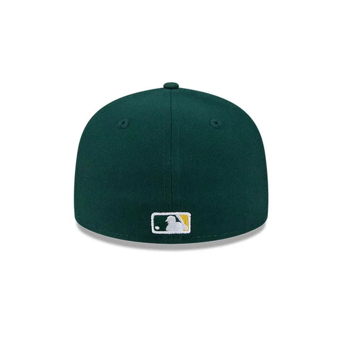 New Era Athletics MLB Hidden Hit Dark Green 59FIFTY Fitted Cap