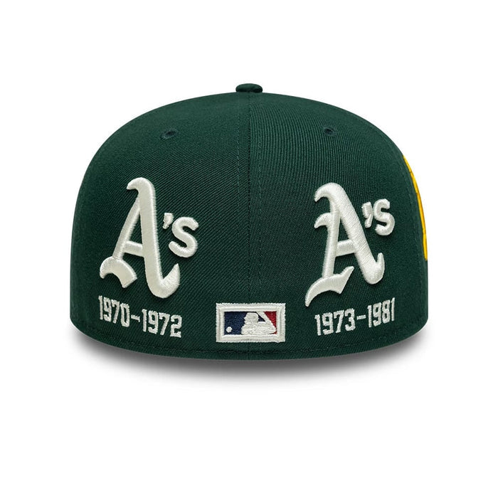 NEW ERA Athletics MLB Historic Dark Green Low Profile 59FIFTY Fitted Cap