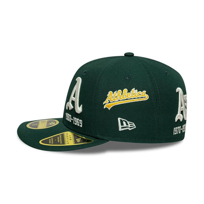 NEW ERA Athletics MLB Historic Dark Green Low Profile 59FIFTY Fitted Cap