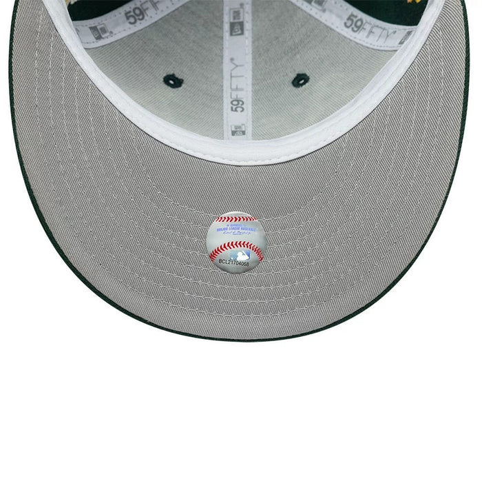 NEW ERA Athletics MLB Historic Dark Green Low Profile 59FIFTY Fitted Cap