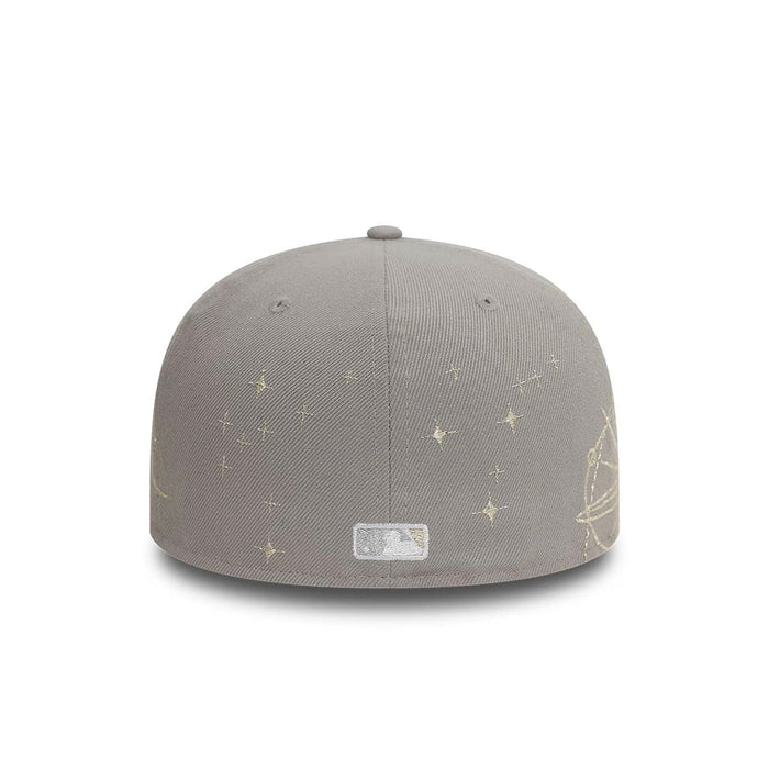 NEW ERA Atlanta Braves MLB Zodiac Grey 59FIFTY Fitted Cap