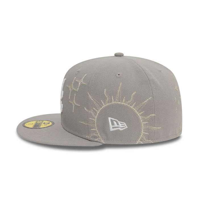 NEW ERA Atlanta Braves MLB Zodiac Grey 59FIFTY Fitted Cap