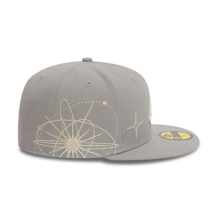 NEW ERA Atlanta Braves MLB Zodiac Grey 59FIFTY Fitted Cap