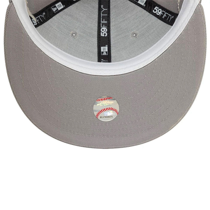 NEW ERA Atlanta Braves MLB Zodiac Grey 59FIFTY Fitted Cap