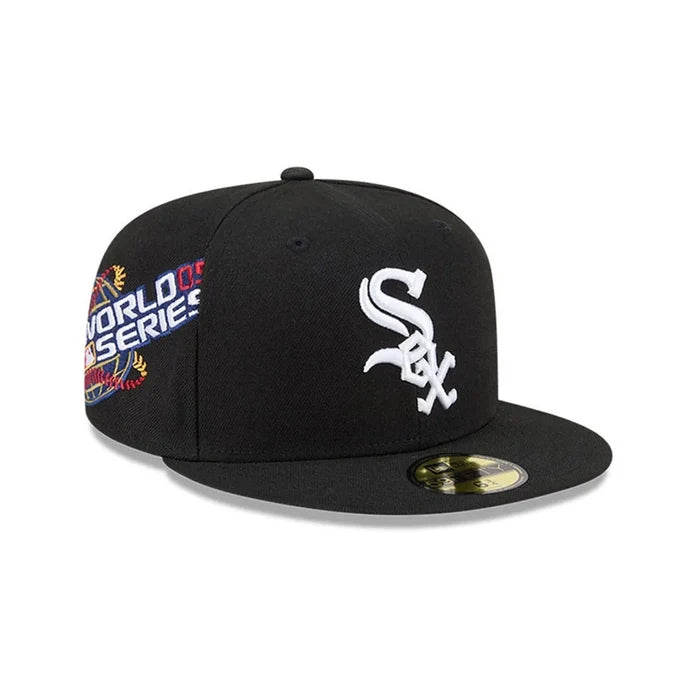 New Era Chicago White Sox MLB Hidden Hit Black 59FIFTY Fitted Cap