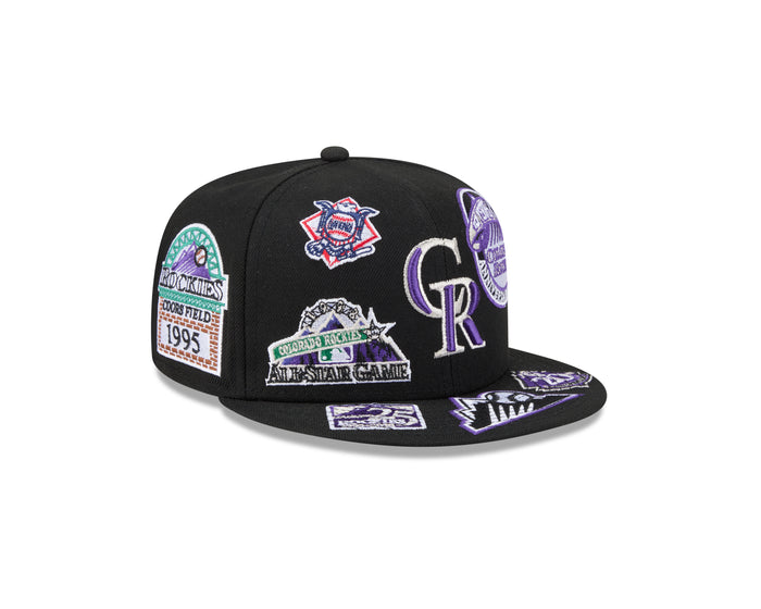 New Era Colorado Rockies MLB All Over Team 59FIFTY Fitted Cap