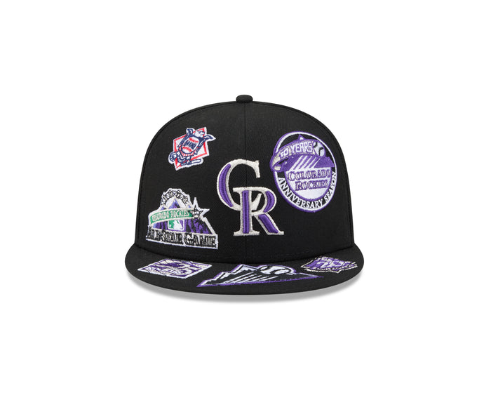 New Era Colorado Rockies MLB All Over Team 59FIFTY Fitted Cap