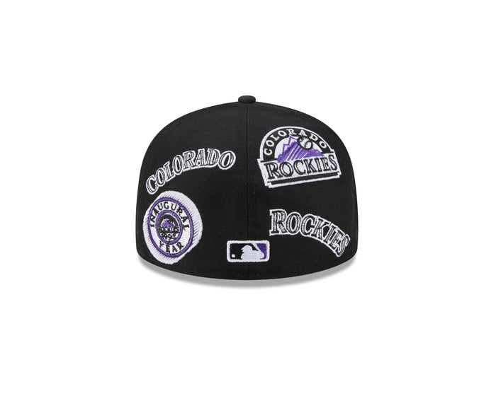 New Era Colorado Rockies MLB All Over Team 59FIFTY Fitted Cap
