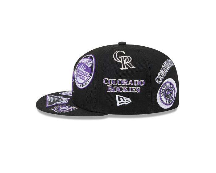 New Era Colorado Rockies MLB All Over Team 59FIFTY Fitted Cap