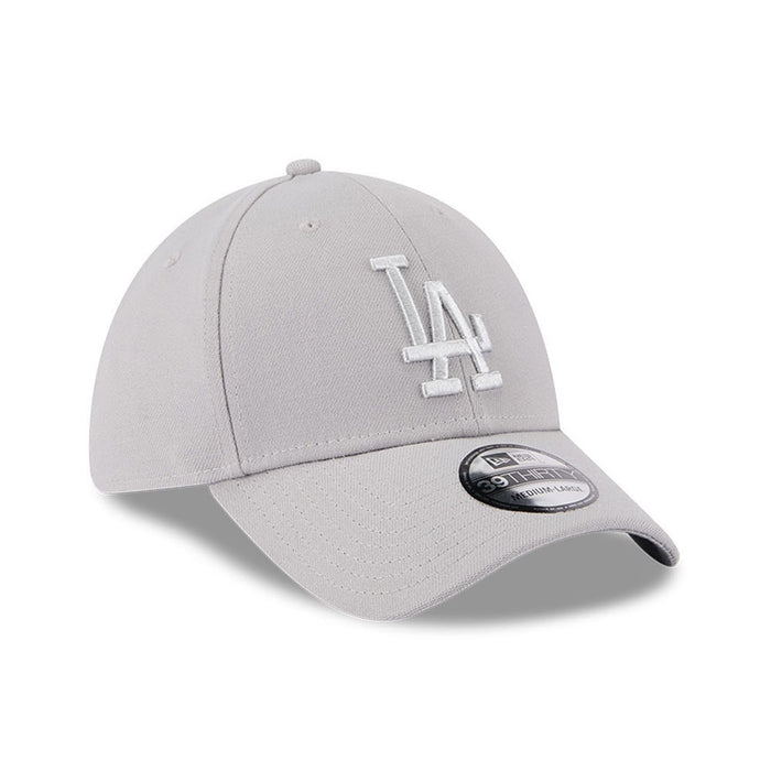 NEW ERA Grey METALLIC Los Angeles Dodgers 39THIRTY Stretch Fit Cap