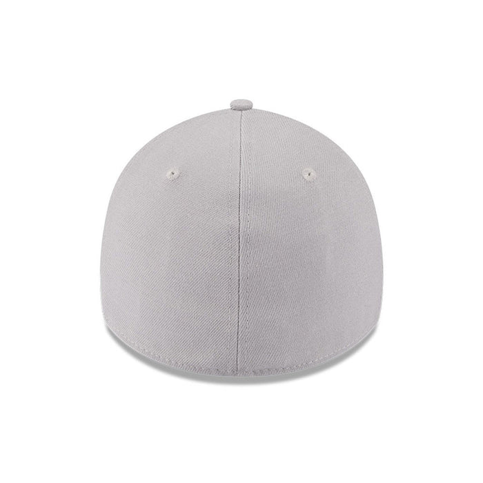 NEW ERA Grey METALLIC Los Angeles Dodgers 39THIRTY Stretch Fit Cap