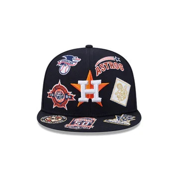 New Era Houston Astros MLB All Over Team 59FIFTY Fitted Cap