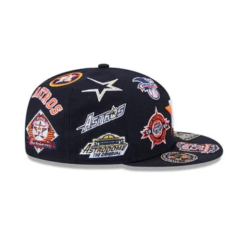 New Era Houston Astros MLB All Over Team 59FIFTY Fitted Cap