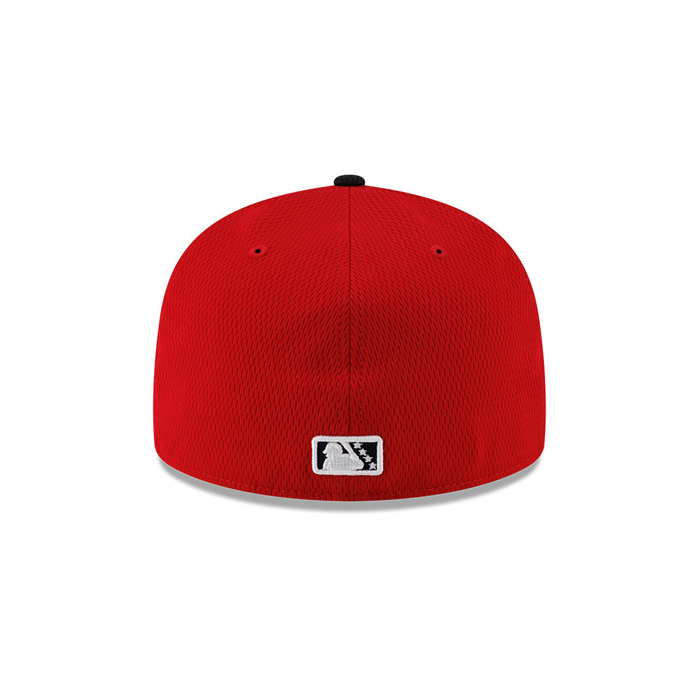 New Era Indianapolis Indians Red Batting Practice Authentic Official On-Field 59FIFTY Cap