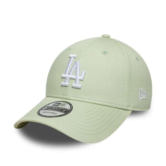 NEW ERA LA Dodgers MLB League Essential Pastel Green 9FORTY Adjustable Cap