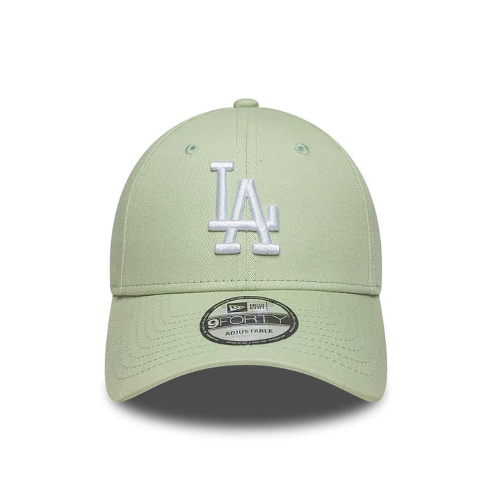 NEW ERA LA Dodgers MLB League Essential Pastel Green 9FORTY Adjustable Cap