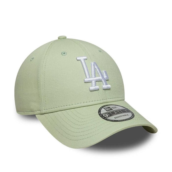 NEW ERA LA Dodgers MLB League Essential Pastel Green 9FORTY Adjustable Cap