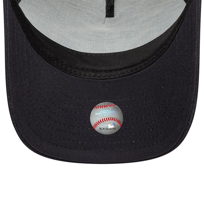 NEW ERA LA Dodgers MLB Patch Navy 9FORTY M-Crown A-Frame Trucker Adjustable Cap