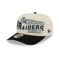 New Era Las Vegas Raiders NFL Classic White 9FIFTY A-Frame Snapback Adjustable Cap