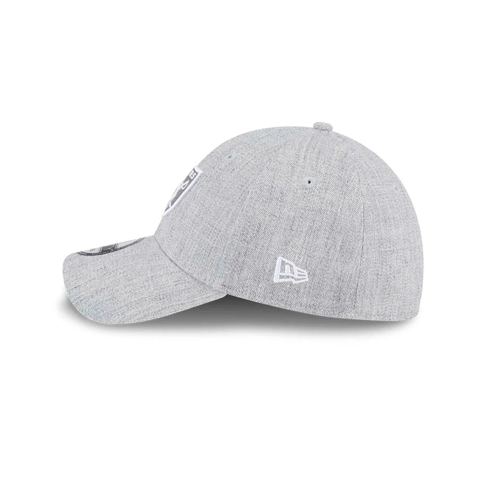 NEW ERA Las Vegas Raiders NFL Heather Grey 39THIRTY Stretch Fit Cap