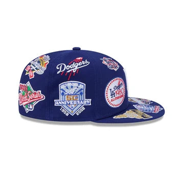 New Era Los Angeles Dodgers MLB All Over Team 59FIFTY Fitted Cap