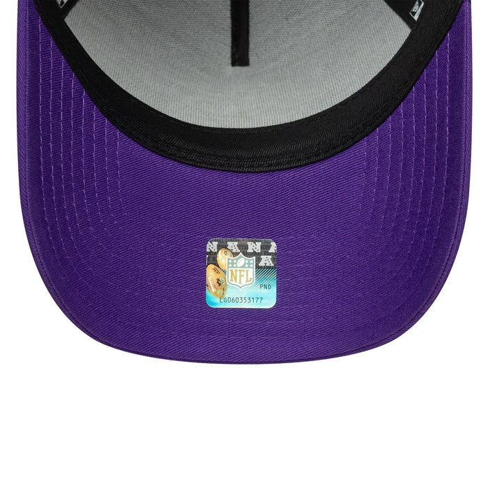 NEW ERA Minnesota Vikings NFL Charcoal 9FORTY E-Frame Adjustable Cap