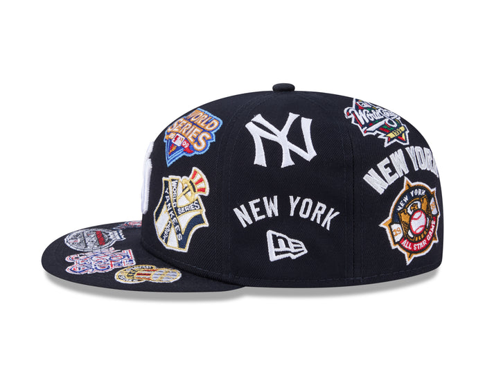 New Era New York Yankees MLB All Over Team 59FIFTY Fitted Cap