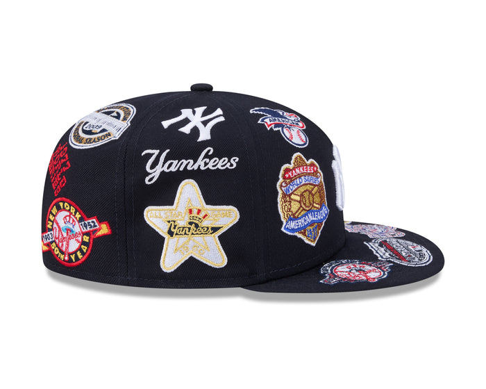New Era New York Yankees MLB All Over Team 59FIFTY Fitted Cap