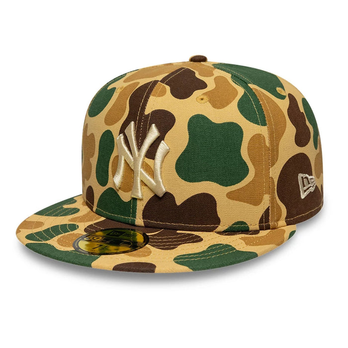 NEW ERA New York Yankees MLB Camo Beige 59FIFTY Fitted Cap