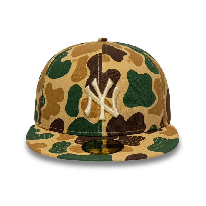 NEW ERA New York Yankees MLB Camo Beige 59FIFTY Fitted Cap