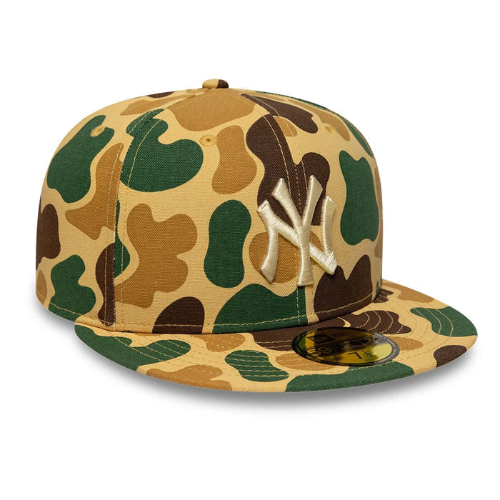NEW ERA New York Yankees MLB Camo Beige 59FIFTY Fitted Cap