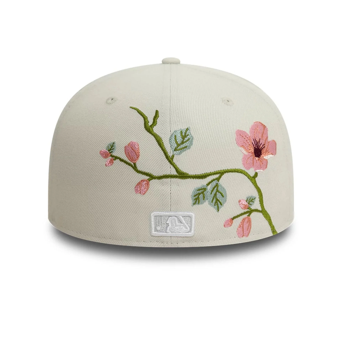 NEW ERA New York Yankees MLB Floral Light Beige 59FIFTY Fitted Cap