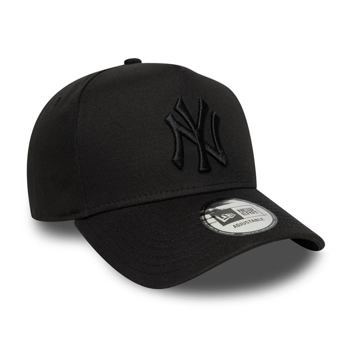 NEW ERA New York Yankees MLB League Essential Black 9FORTY E-Frame Adjustable Cap