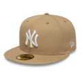 NEW ERA New York Yankees MLB League Essential Light Beige 59FIFTY Fitted Cap