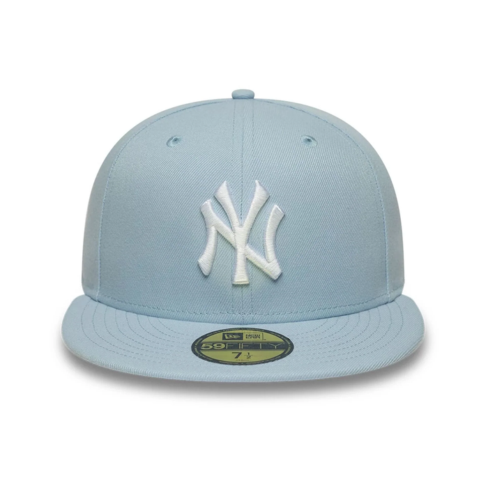 NEW ERA New York Yankees MLB League Essential Pastel Blue 59FIFTY Fitted Cap