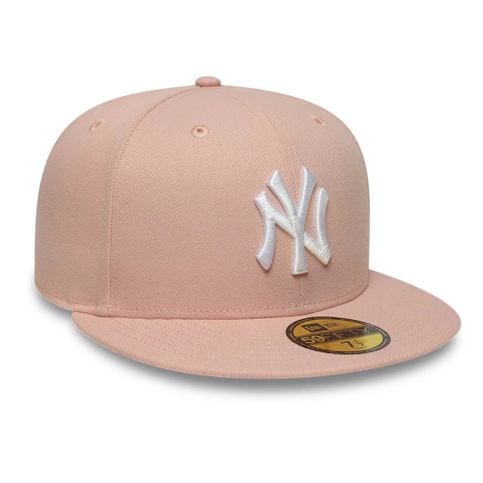 NEW ERA New York Yankees MLB League Essential Pastel Pink 59FIFTY Fitted Cap