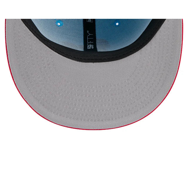 New Era Oakland Athletics MLB 4th Of July '25  Light Blue/red 59FIFTY Fitted Cap