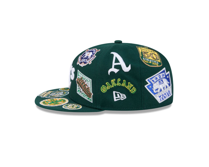 New Era Oakland Athletics MLB All Over Team 59FIFTY Fitted Cap