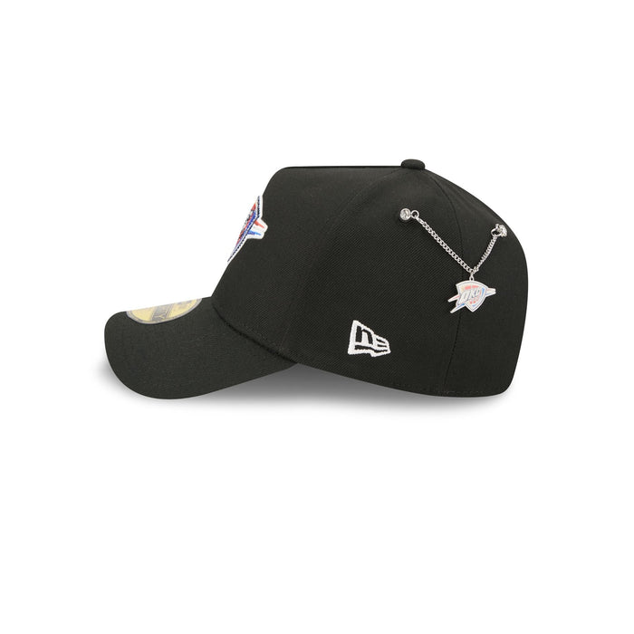 NEW ERA Oklahoma City Thunder 2026 Draft Black 59FORTY A-Frame Fitted